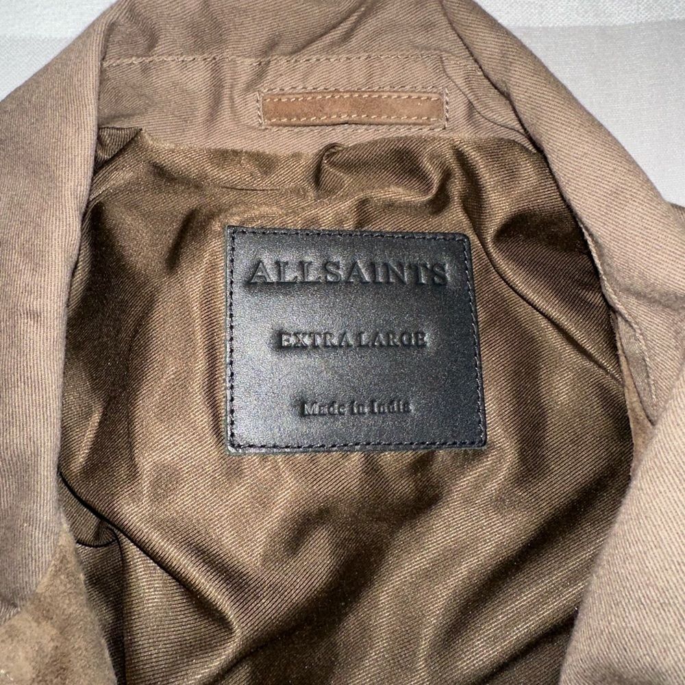 AllSaints jacket. Worn 2 times. OG got for 600. Sick jacket for cool fits - Picture 3 of 5